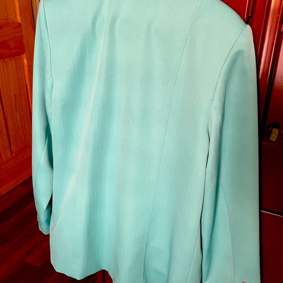 Drapers and Damons Turquoise Pantsuit - Picture 6 of 8